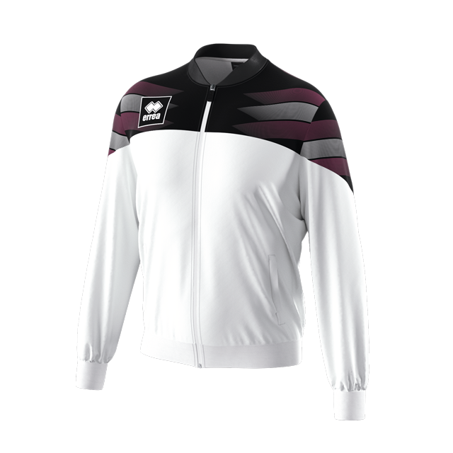 Errea Billy Jacket (White/Black/Fucsia)