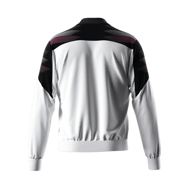 Errea Billy Jacket (White/Black/Fucsia)