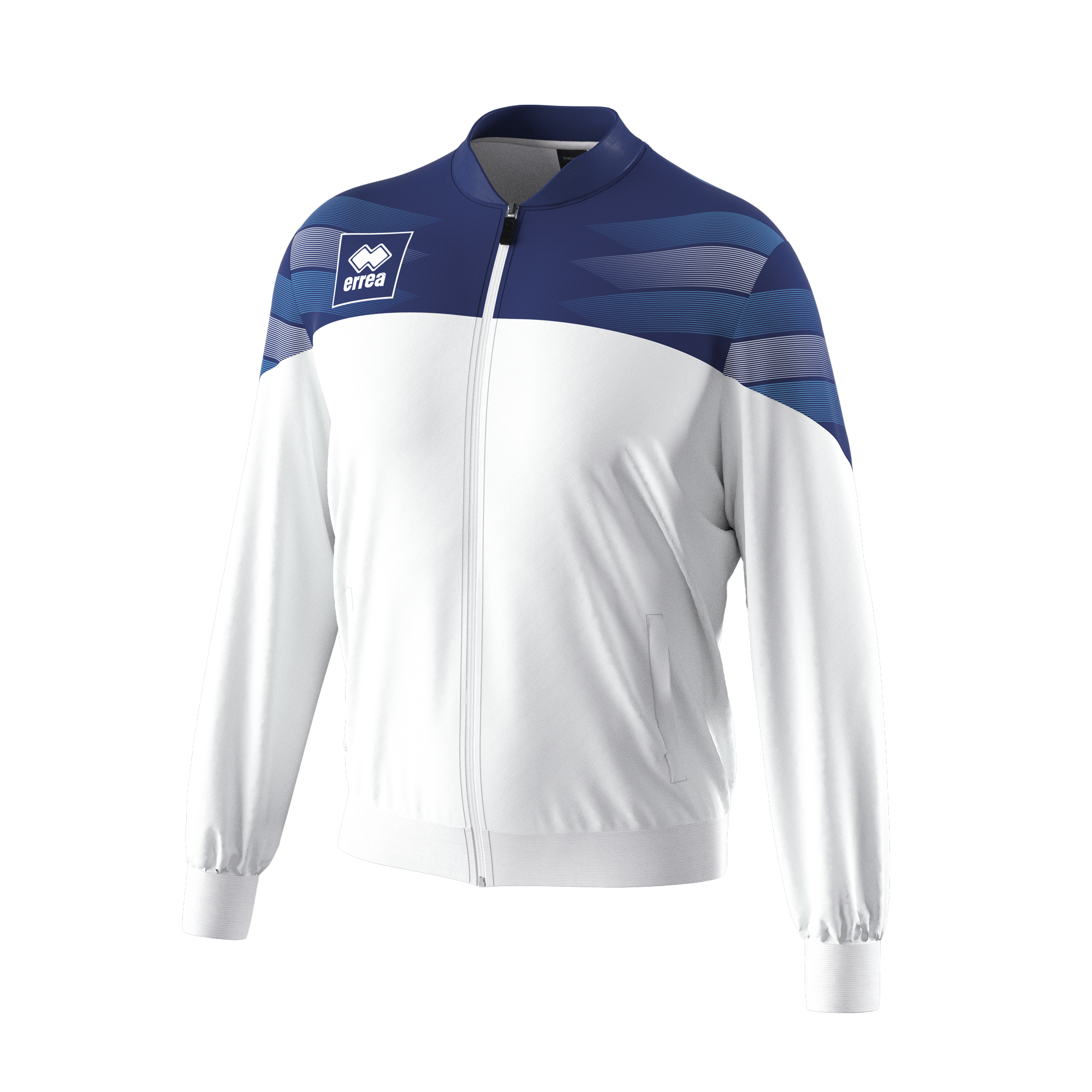 Errea Billy Jacket (White/Navy/Cyon)