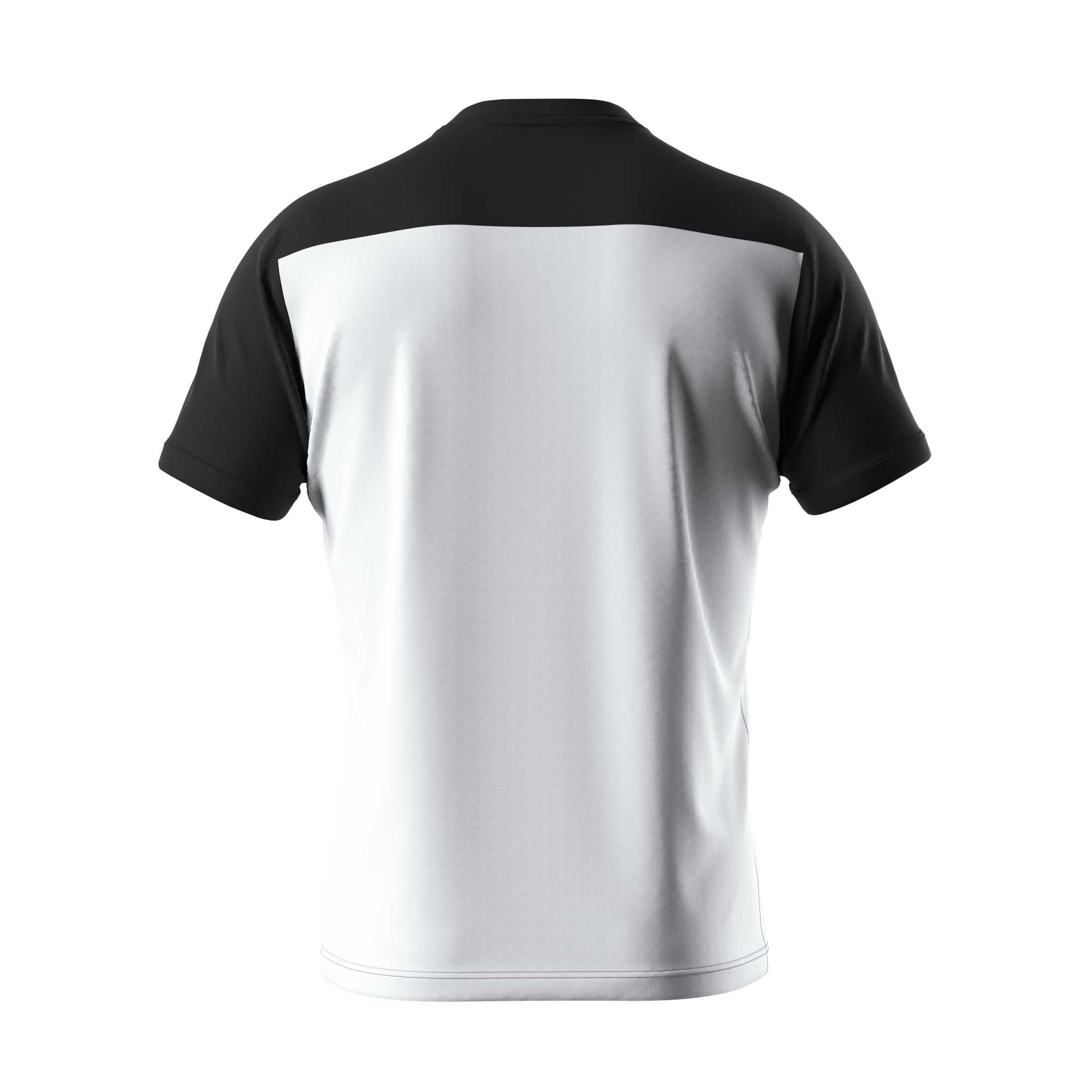 Errea Brandon Short Sleeve Shirt (White/Black)