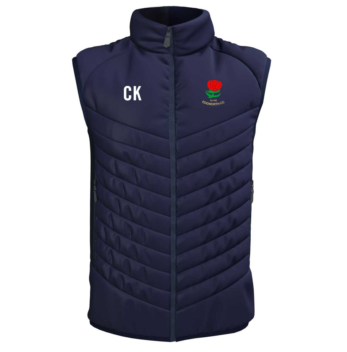 Edgworth CC Gillet (Navy)