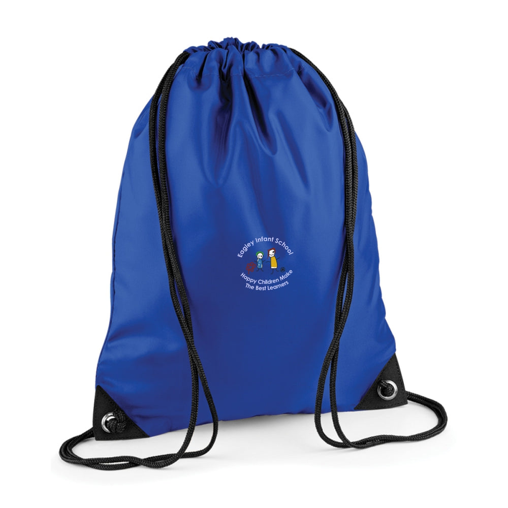 Eagley Infants/Nursery Gym Sac (Bright Royal)