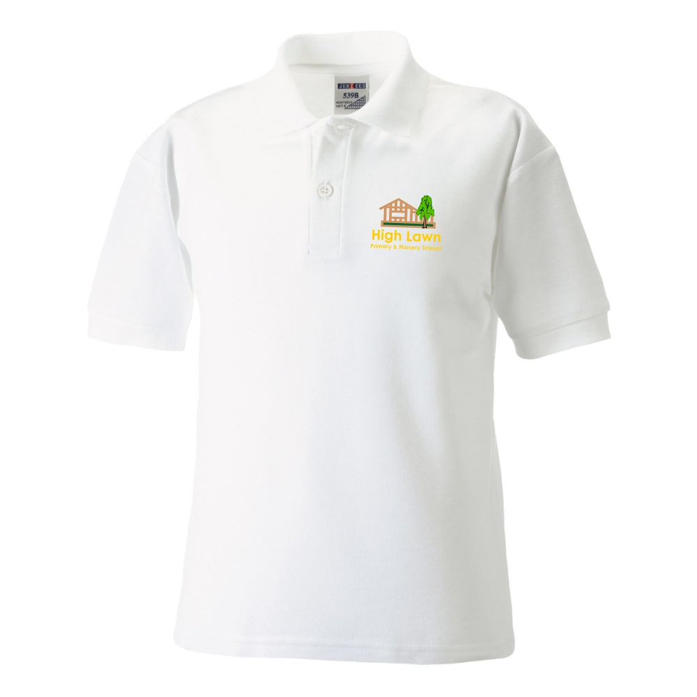 High Lawn School Polo (White)