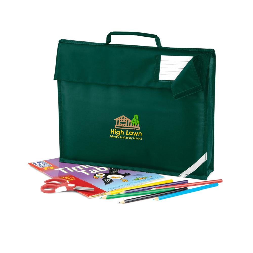 High Lawn School Reading Folder (Bottle Green)