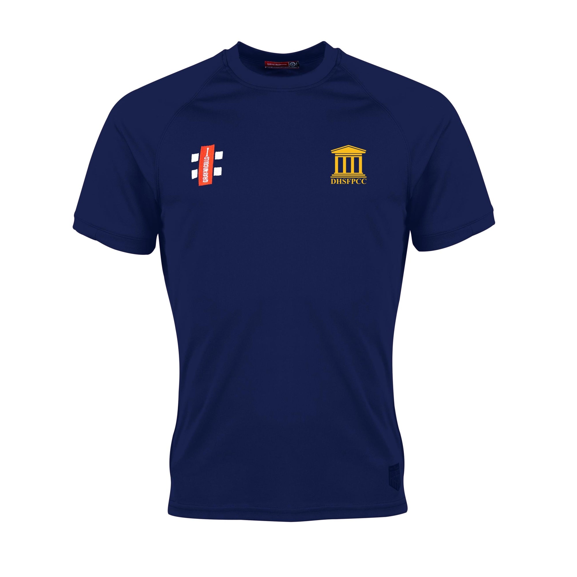 DHSFPCC Gray Nicolls Matrix V2 Tee Shirt (Navy)