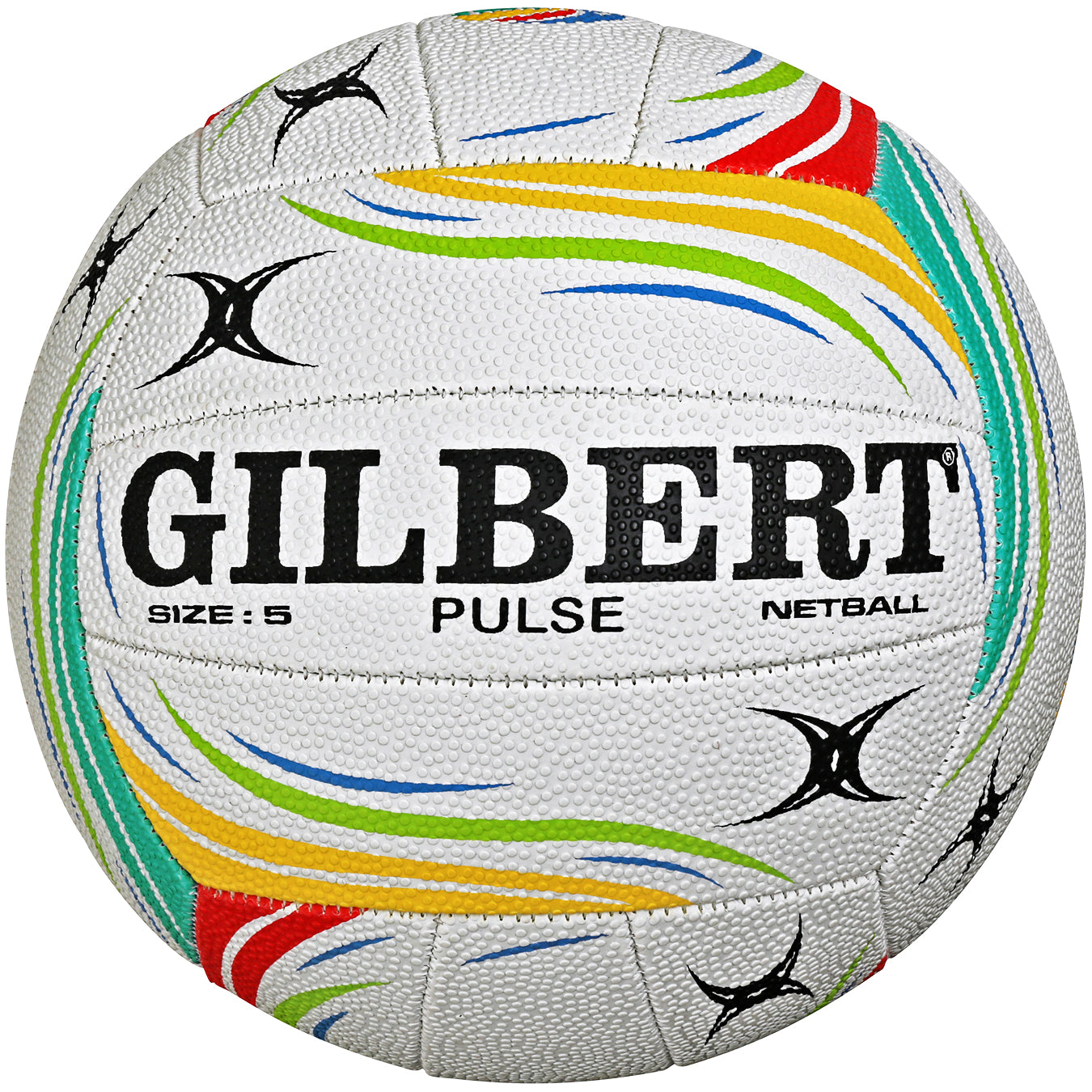 Gilbert Pulse Netball Matchball (Multi-Colour)