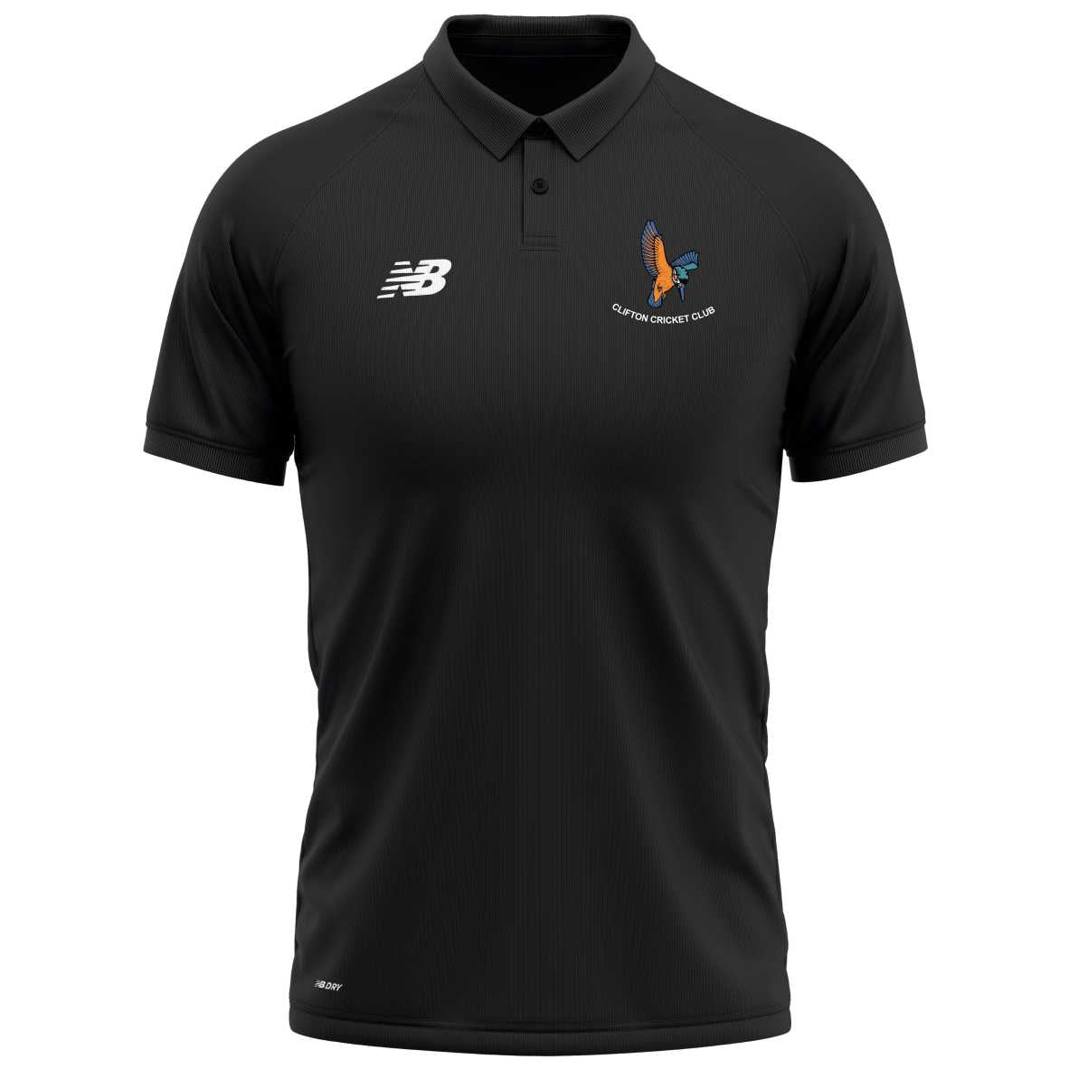 Clifton CC New Balance Training Polo (Black)