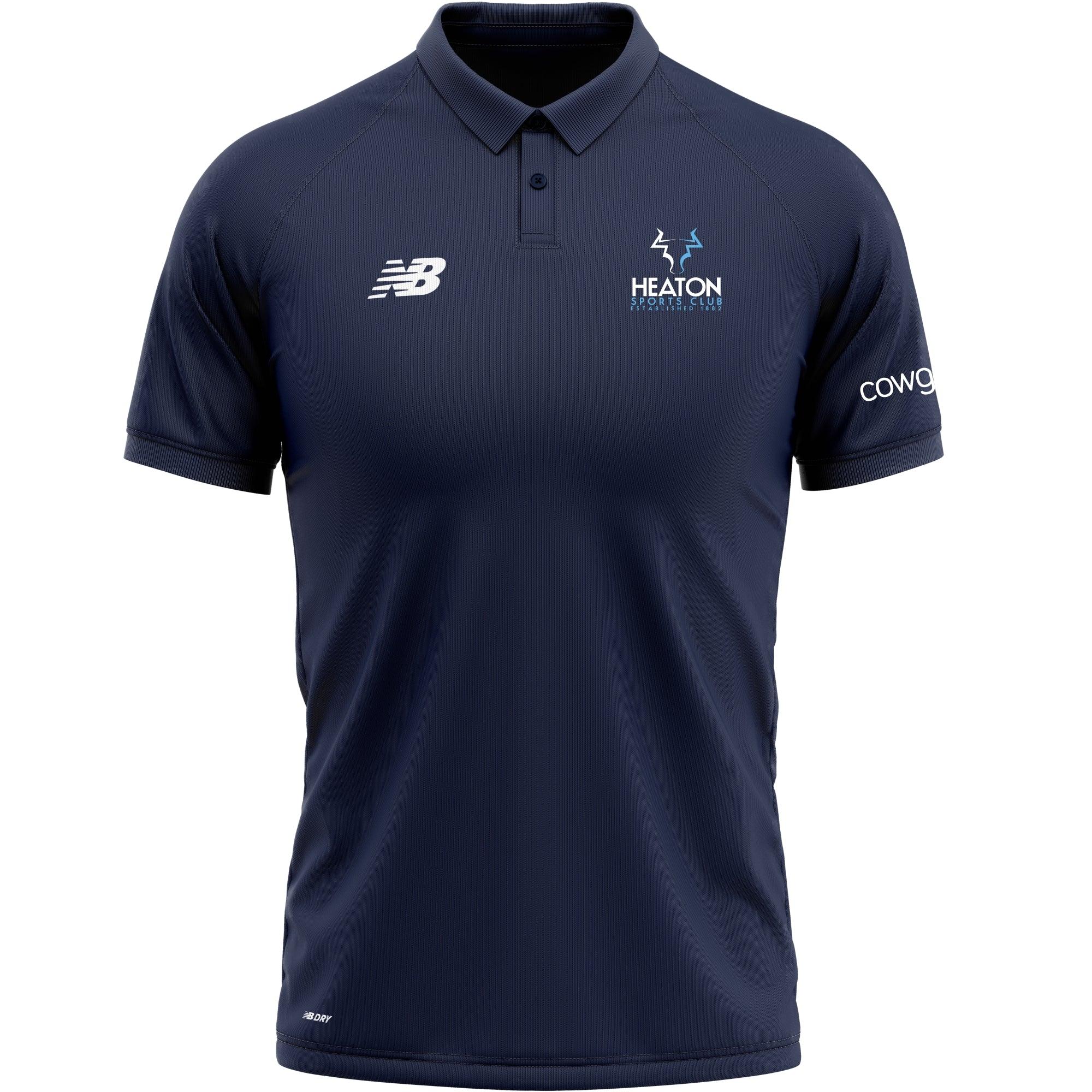 Heaton CC New Balance Training Polo (Navy)