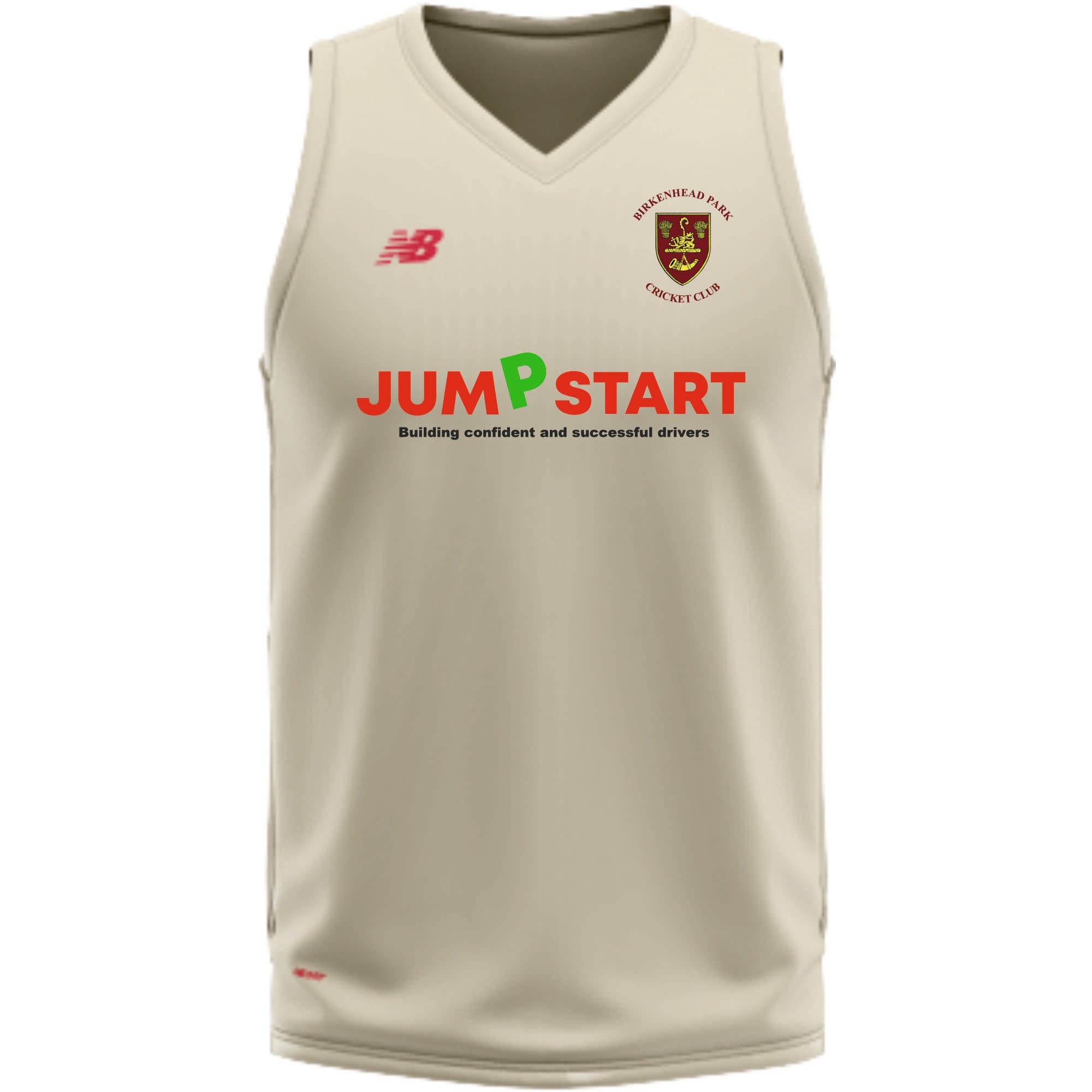 Birkenhead Park Juniors Cricket Slipover (Angora)