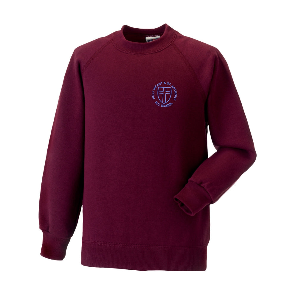 Holy Infants School Sweatshirt (Burgundy)