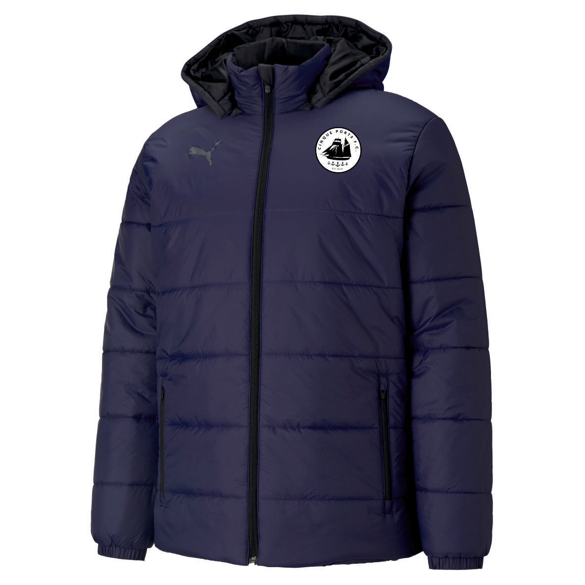 Cinque Ports FC Puma Team Padded Jacket (Peacoat)