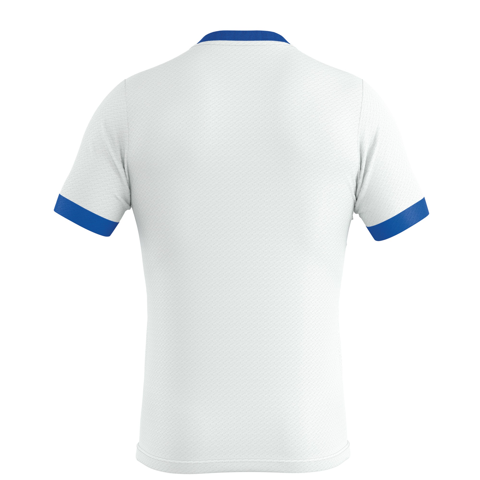 Errea Ti-MOTHY Short Sleeve Shirt (White/Blue)