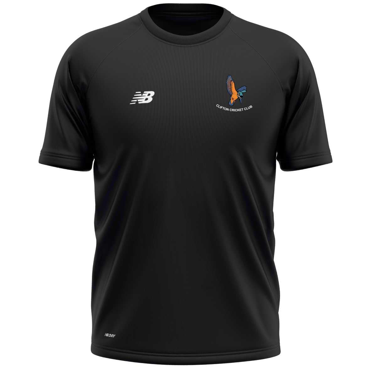 Clifton CC New Balance Training SS Jersey (Black)