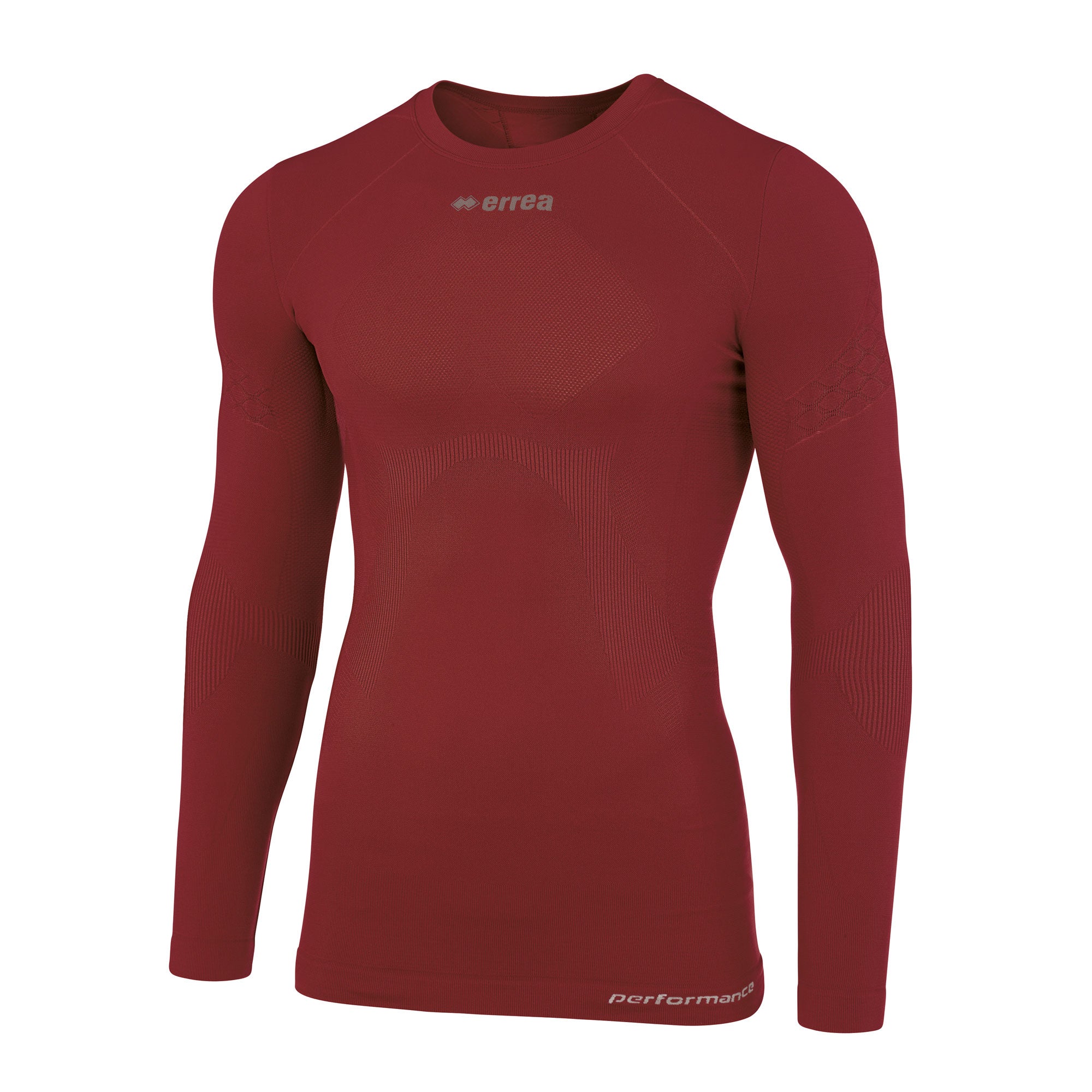 Errea Davor Long Sleeve Baselayer (Maroon)