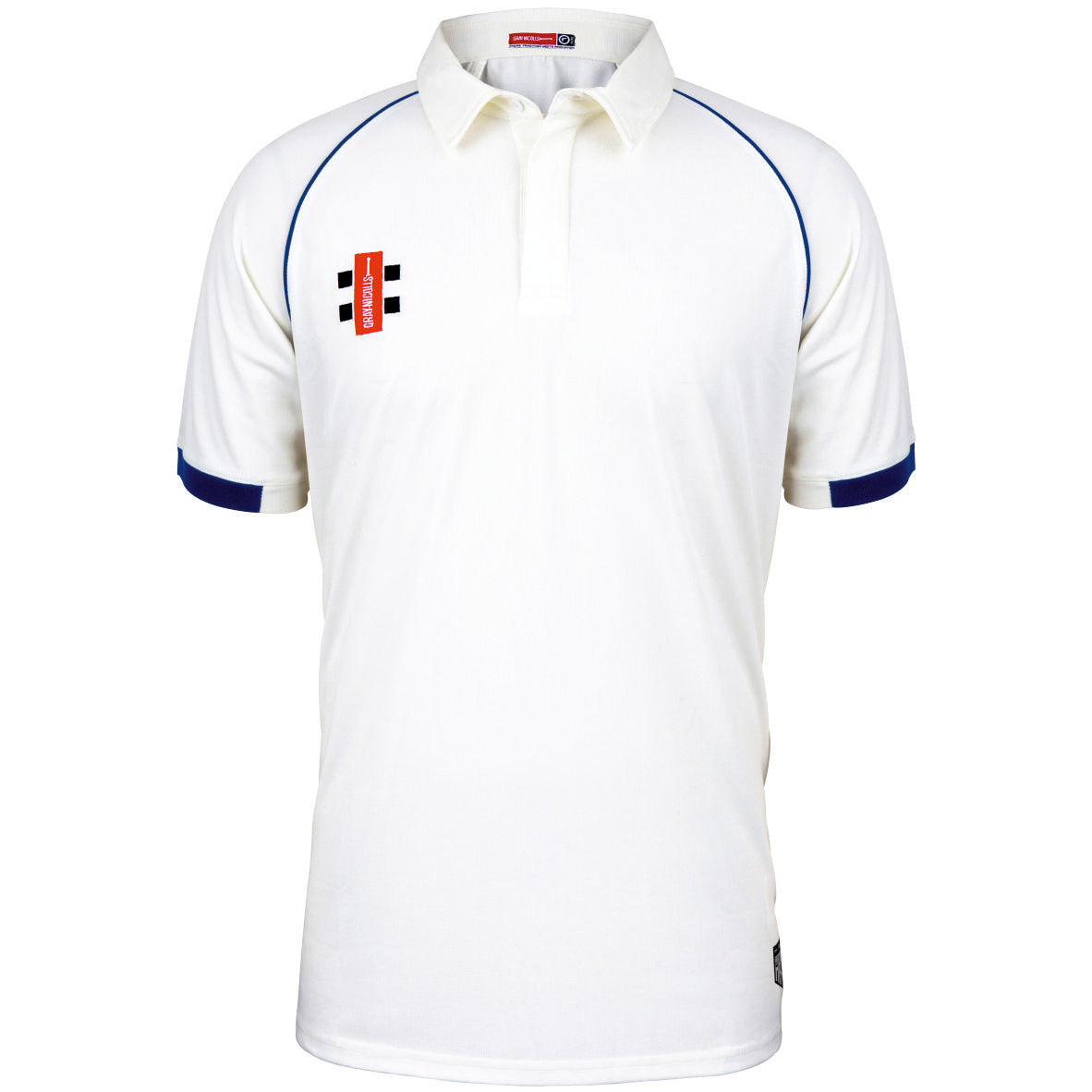 Gray Nicolls Matrix V2 SS Shirt (Ivory/Navy)