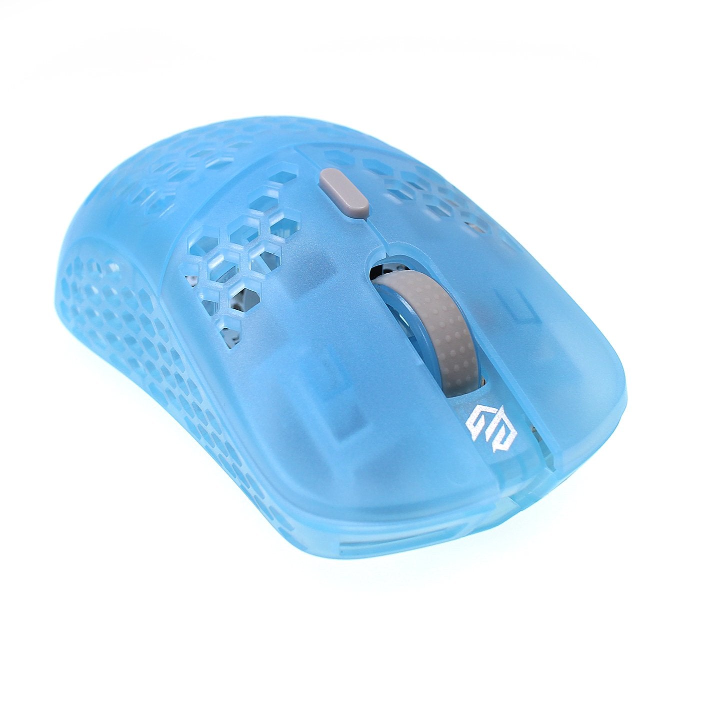 G-wolves Hati Small HTS Transparent Blue Wired Gaming Mouse