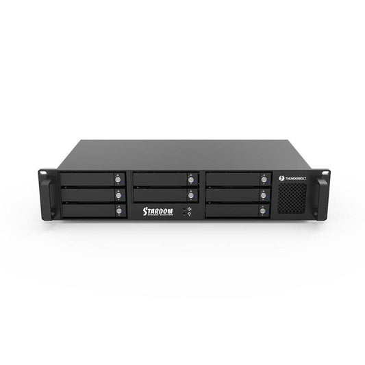 STARDOM DR8-TB3-B 3.5"/2.5" 8Bay RAID, Thunderbolt™ 3-Addice Inc