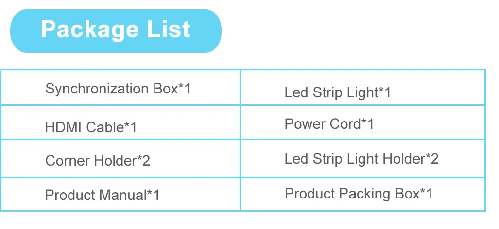 TV Ambient LED Light