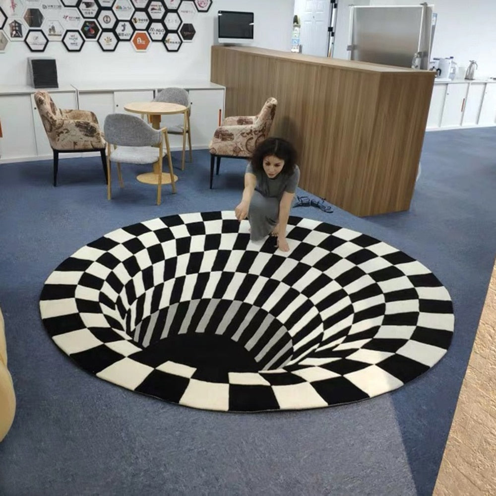 Vortex Illusion Rug 3d Bestgooods