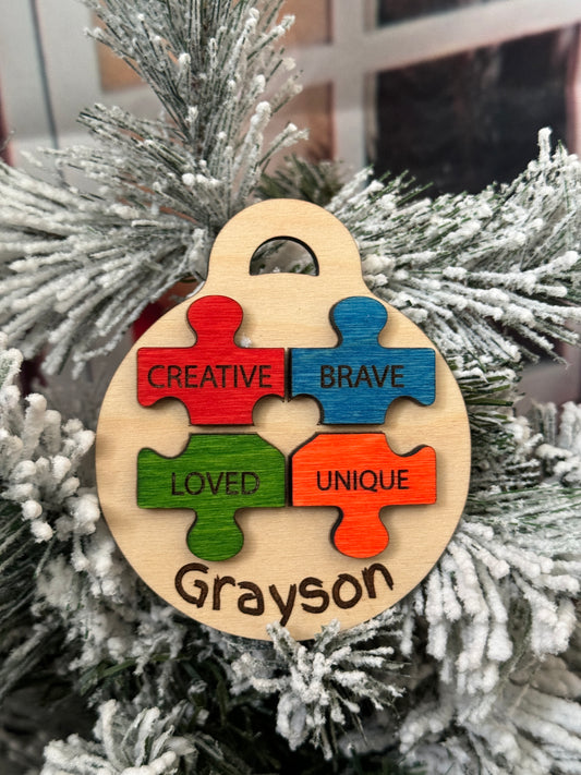 Family Greatest Blessing - Personalized Custom Acrylic Ornament