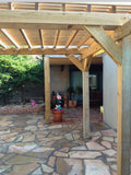 Flagstone and Pergola in Helotes Texas