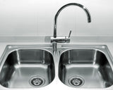 Sink and faucet installation