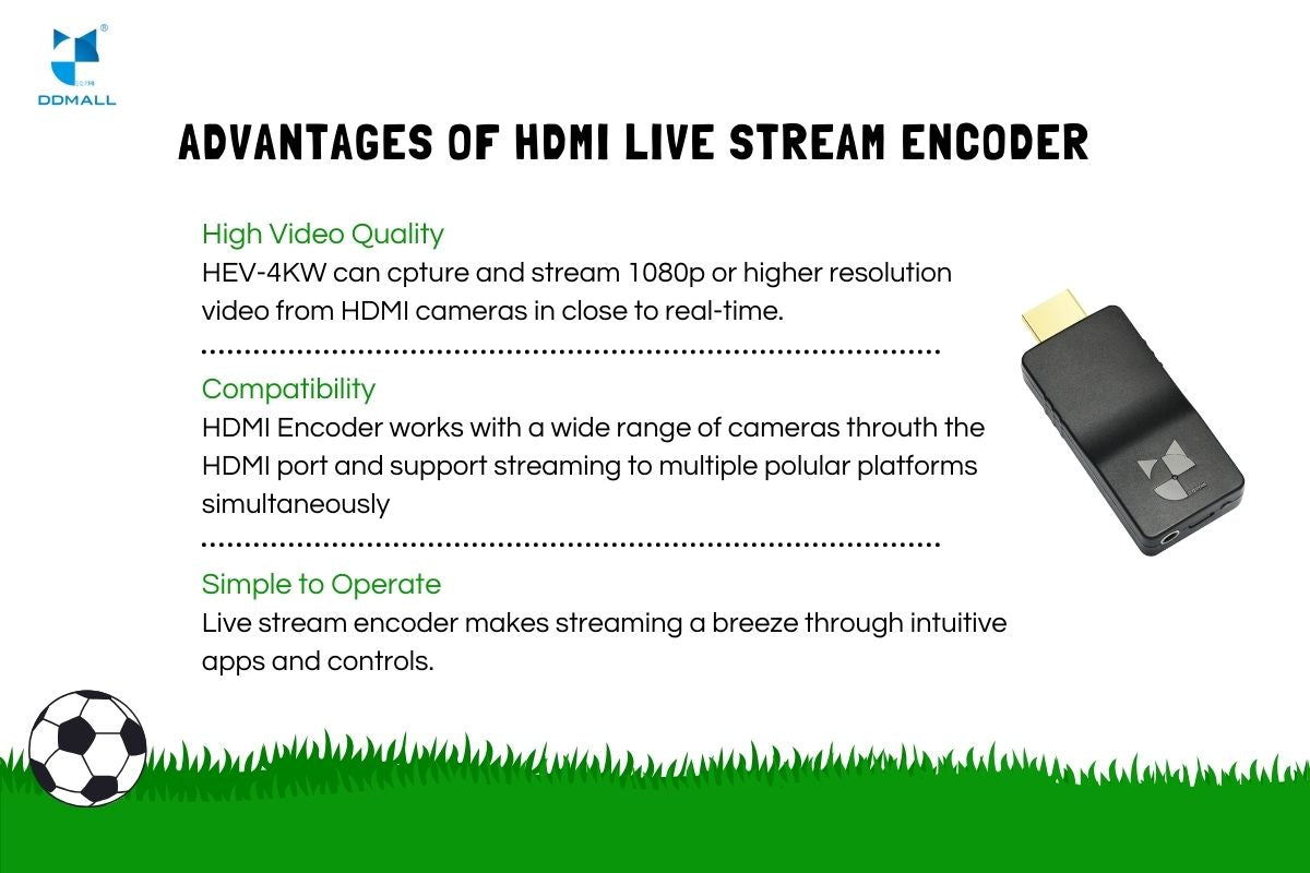 advantages of hdmi live stream encoder