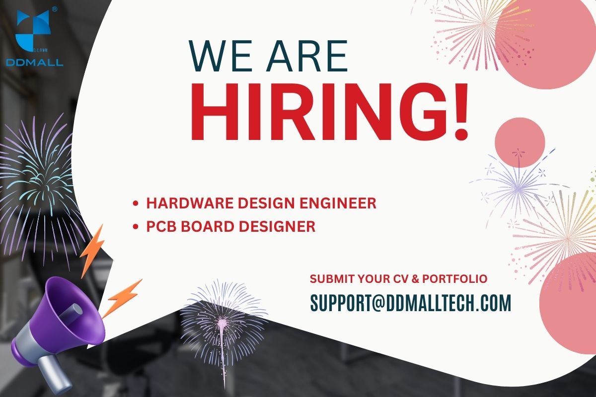 ddmall is hiring a harware design engineer