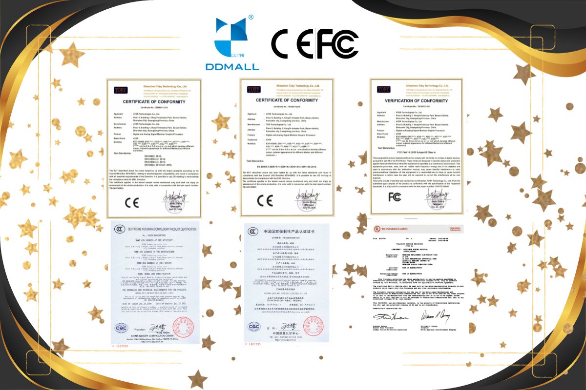 ddmall's certification