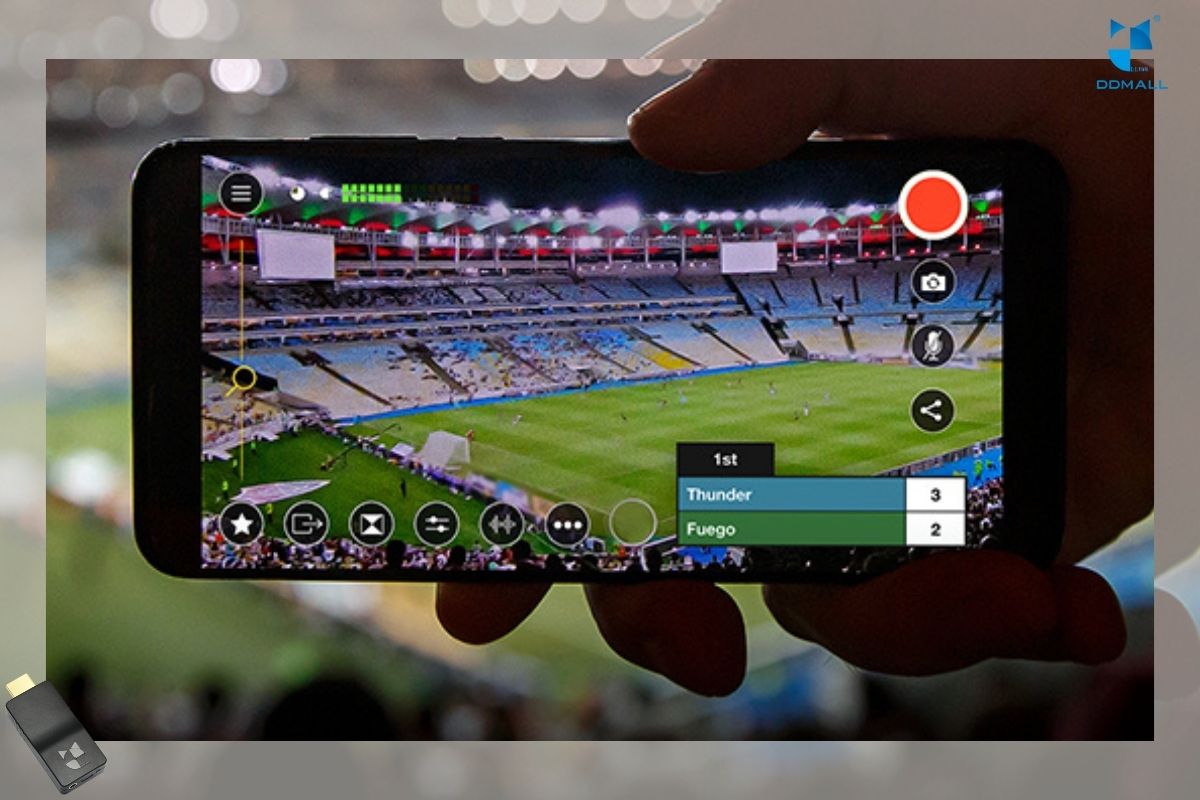 hdmi live stream encoder for school football game streaming
