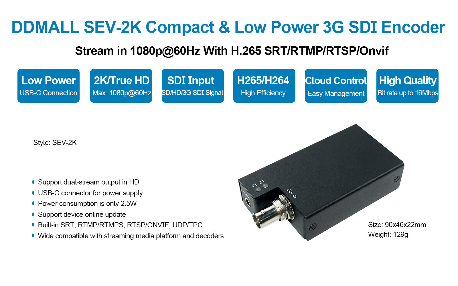 sdi streaming encoder