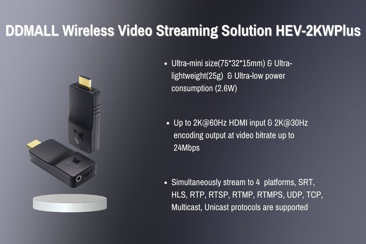 wireless video streaming solution encoder-DDMALL