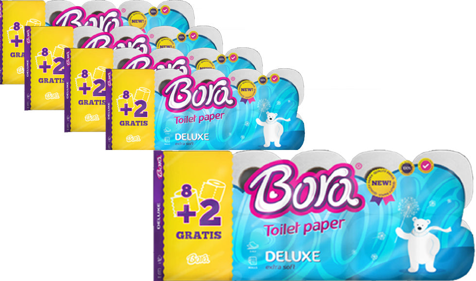 Tsilova  Bora 60 Rollen  Toilettenpapier