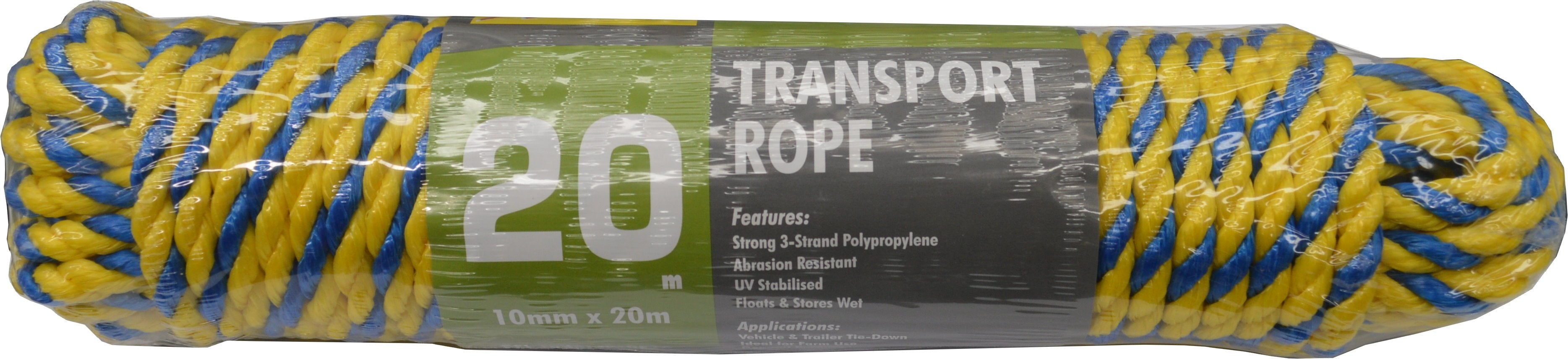 Rope - Diamond Braid Polypropylene 30m Hank 8mm Xcel