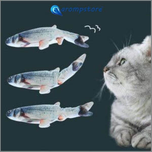 🎡 AWARD WINNING Cat Toy Interactive Dancing Fish 28cm 😻 arompstore