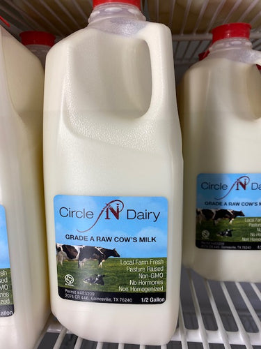Raw Milk (Half Gallon) – Gather Arizona Express