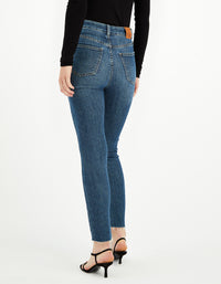 Mom Slim High Waist Jeans | Denim Blue (EHMD)