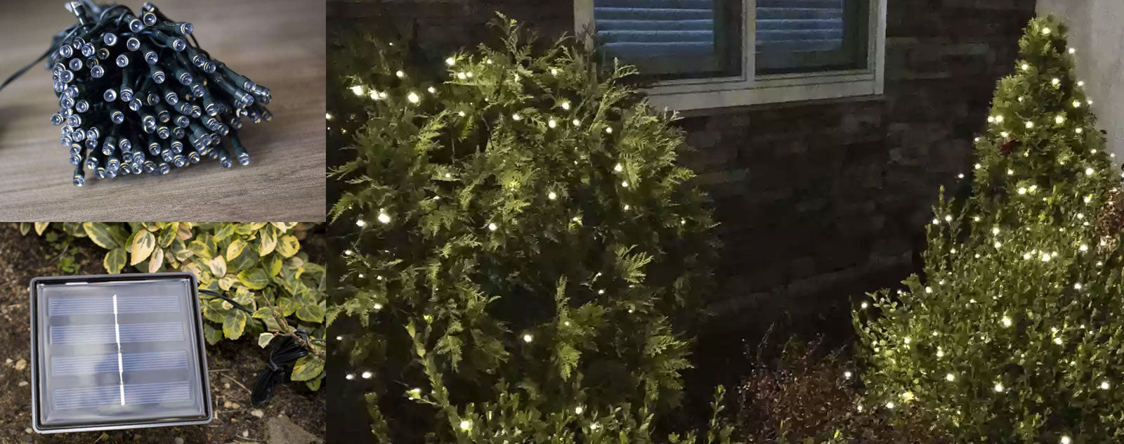 Lumières de Noël Lumières extérieures Lumières de jardin