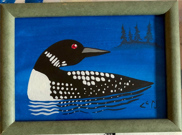 loon painting