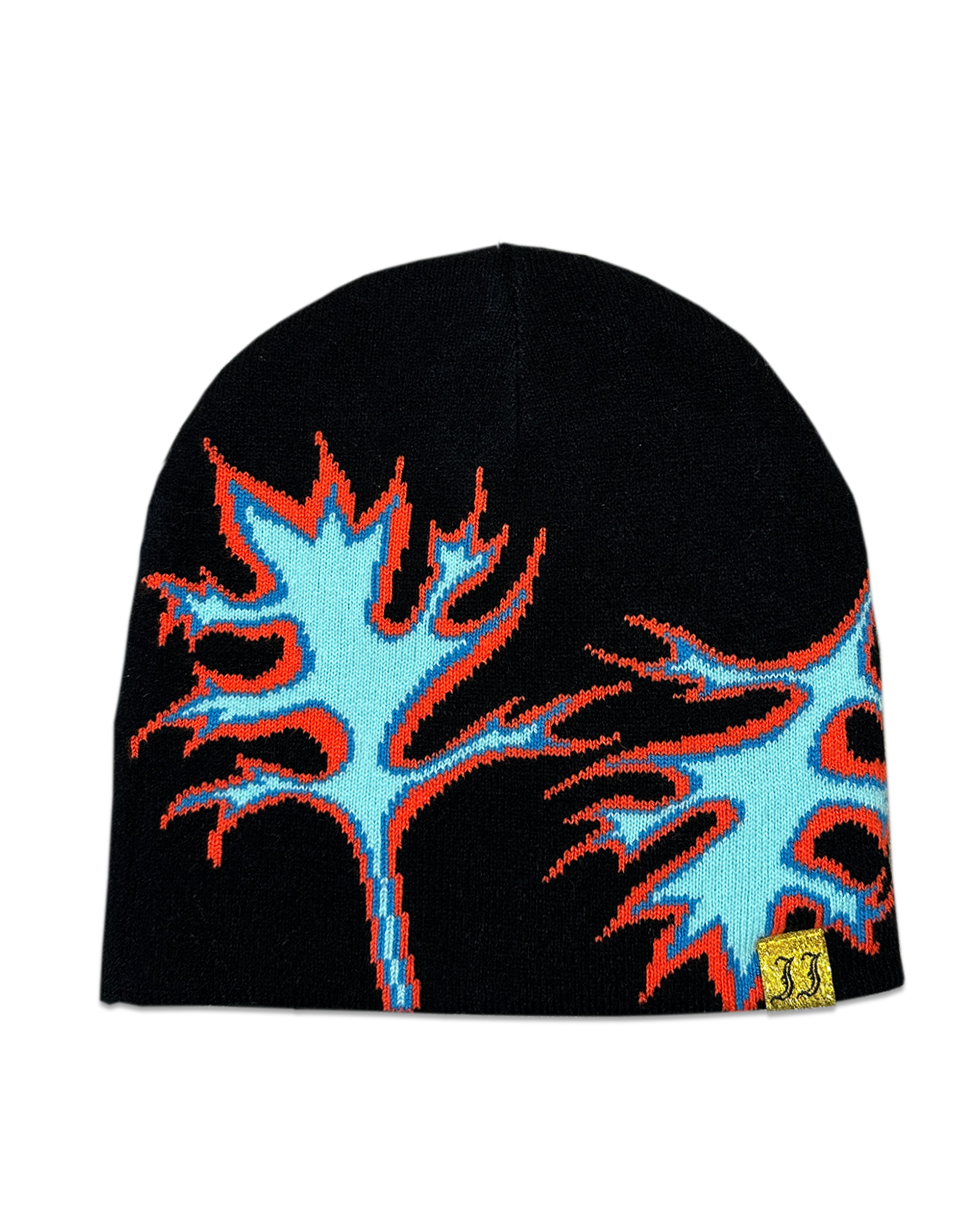 BLACK LEAF BEANIE