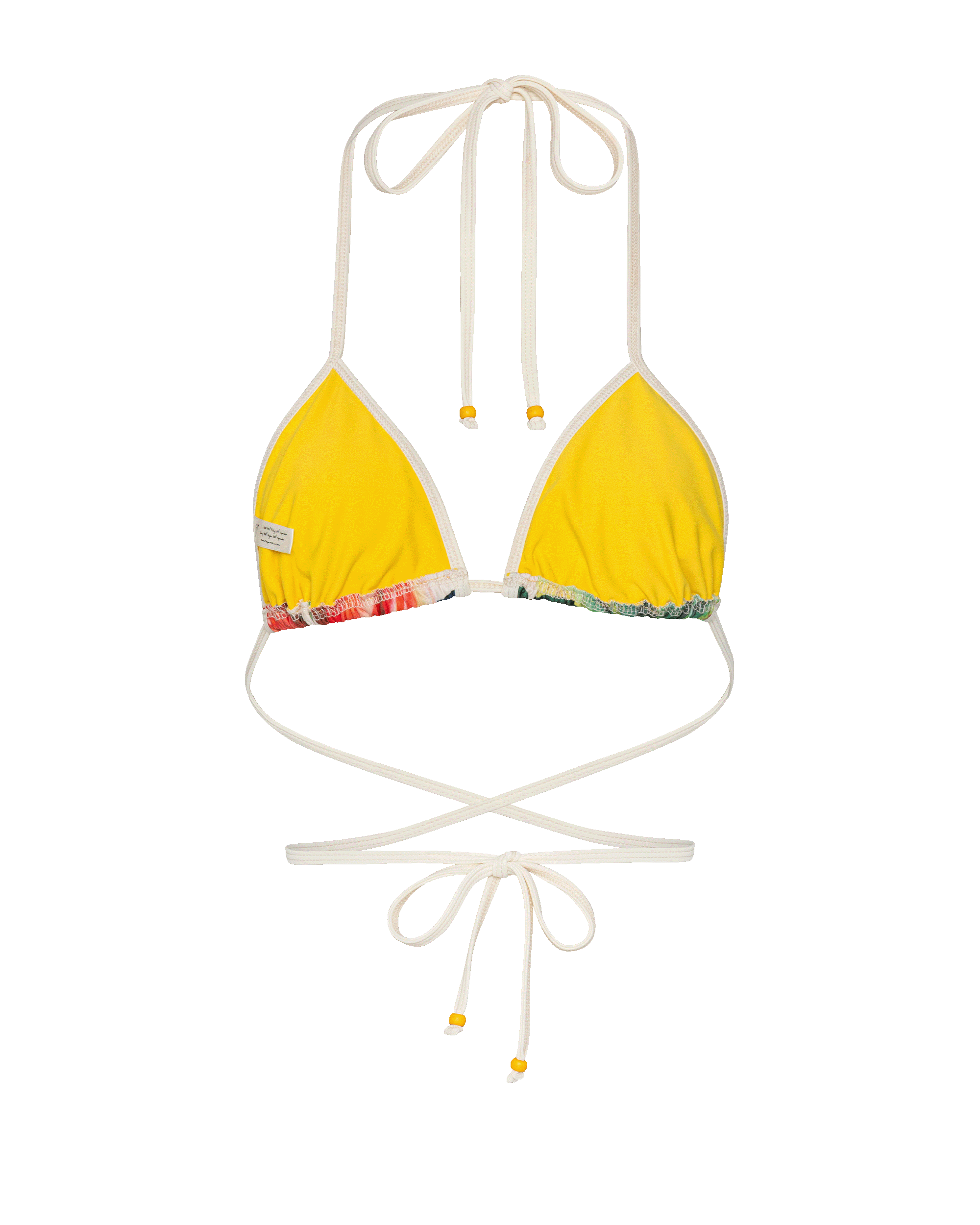 GARDEN BIKINI TOP from Juliet Johnstone