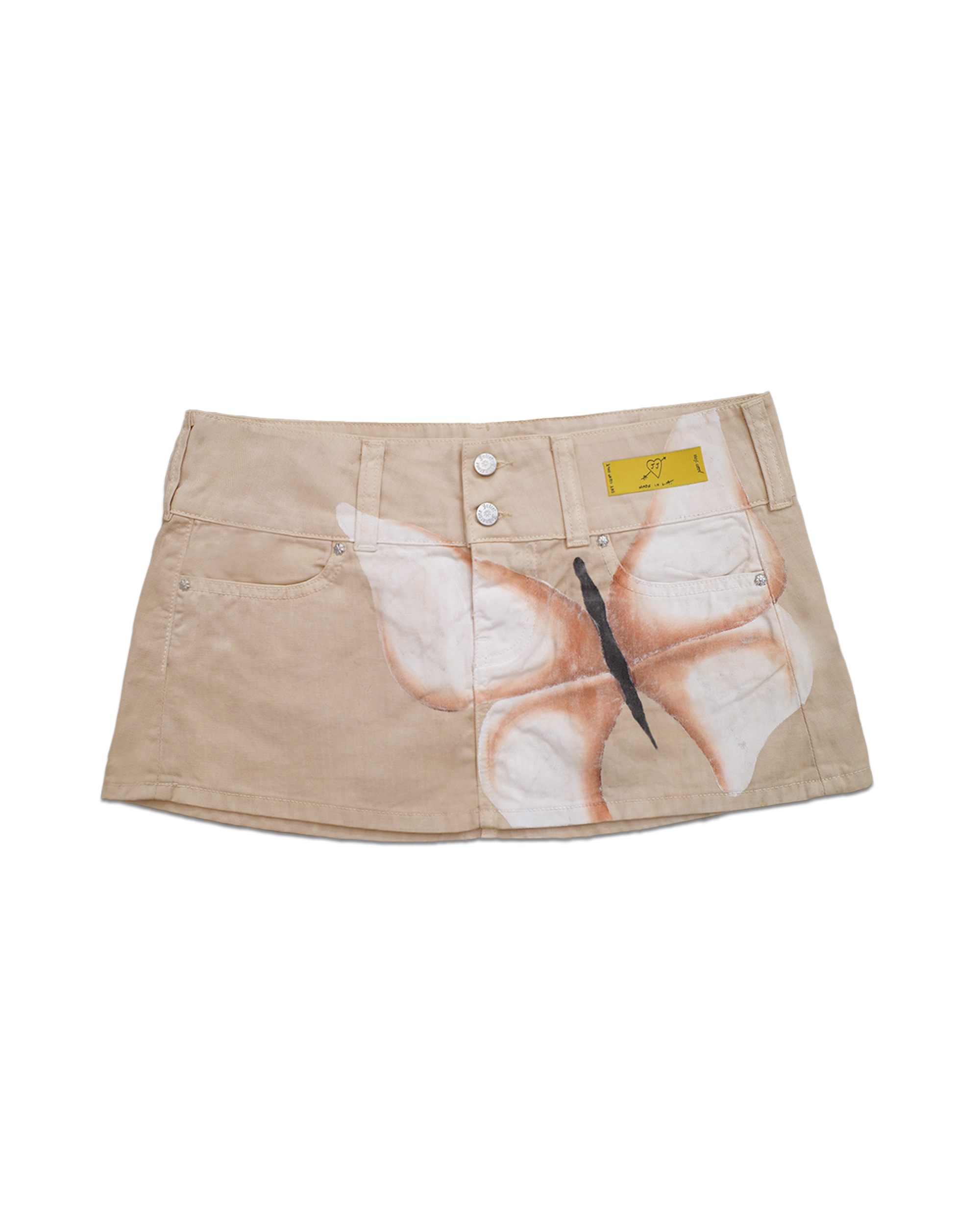 Camel Mini Skirt from Juliet Johnstone