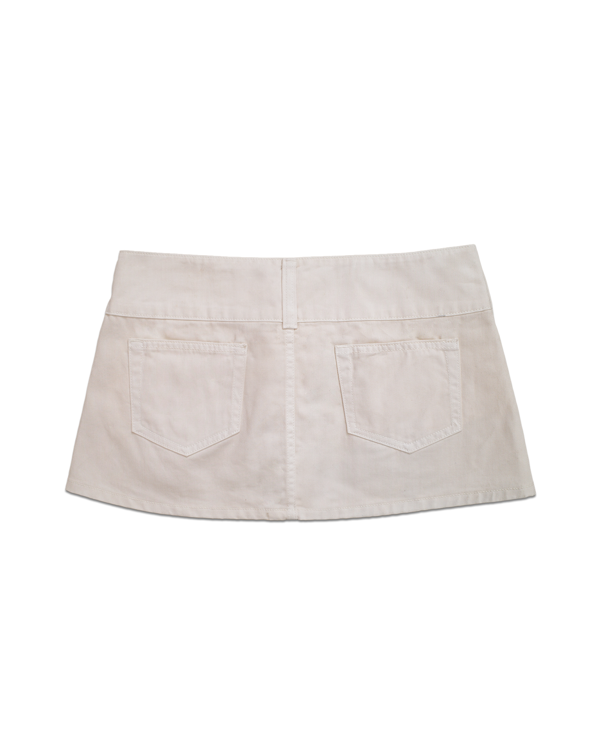 Ivory Mini Skirt from Juliet Johnstone