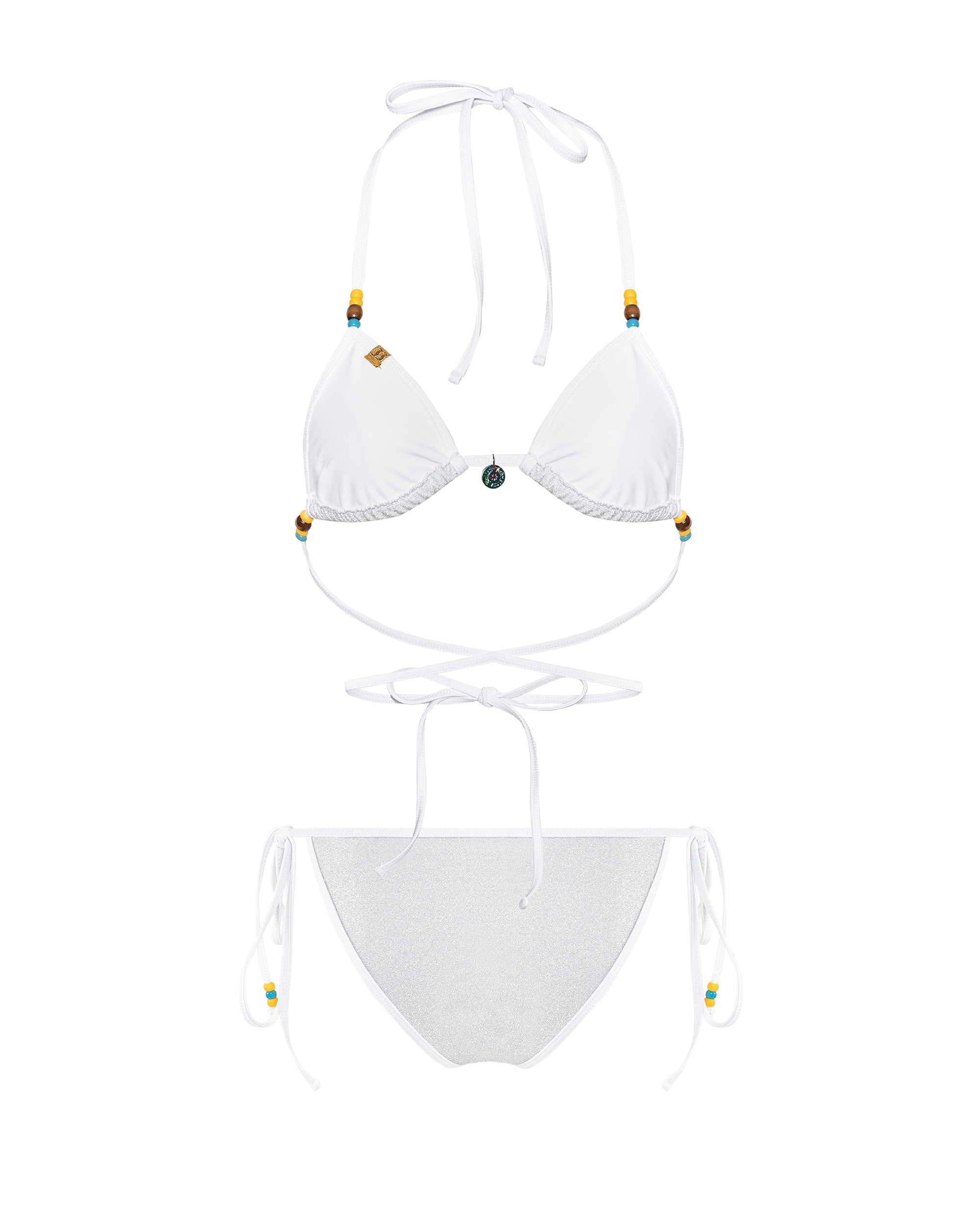 SPARKLE SNOW STRING BIKINI from Juliet Johnstone