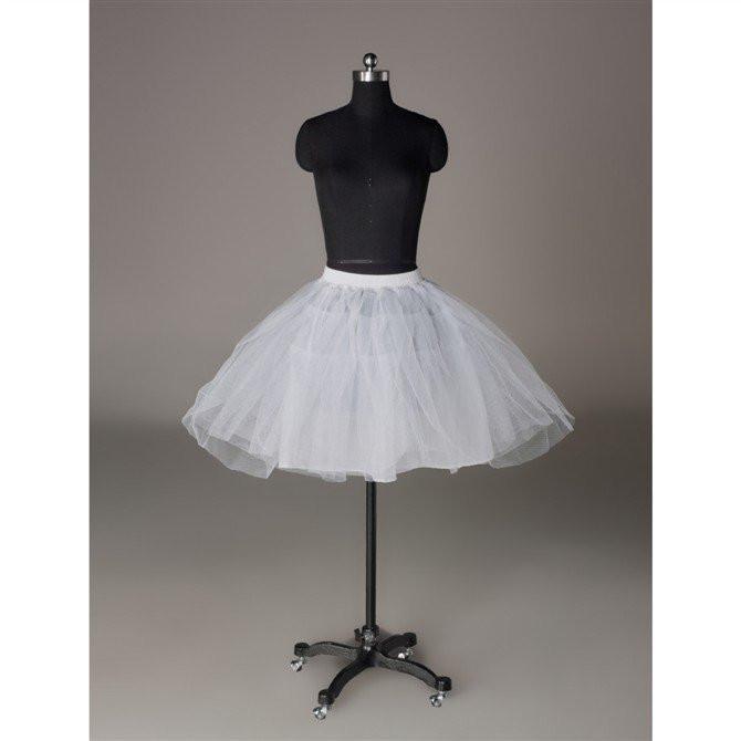 Fashion Short Wedding Dress Petticoat Accessories White PDP13
