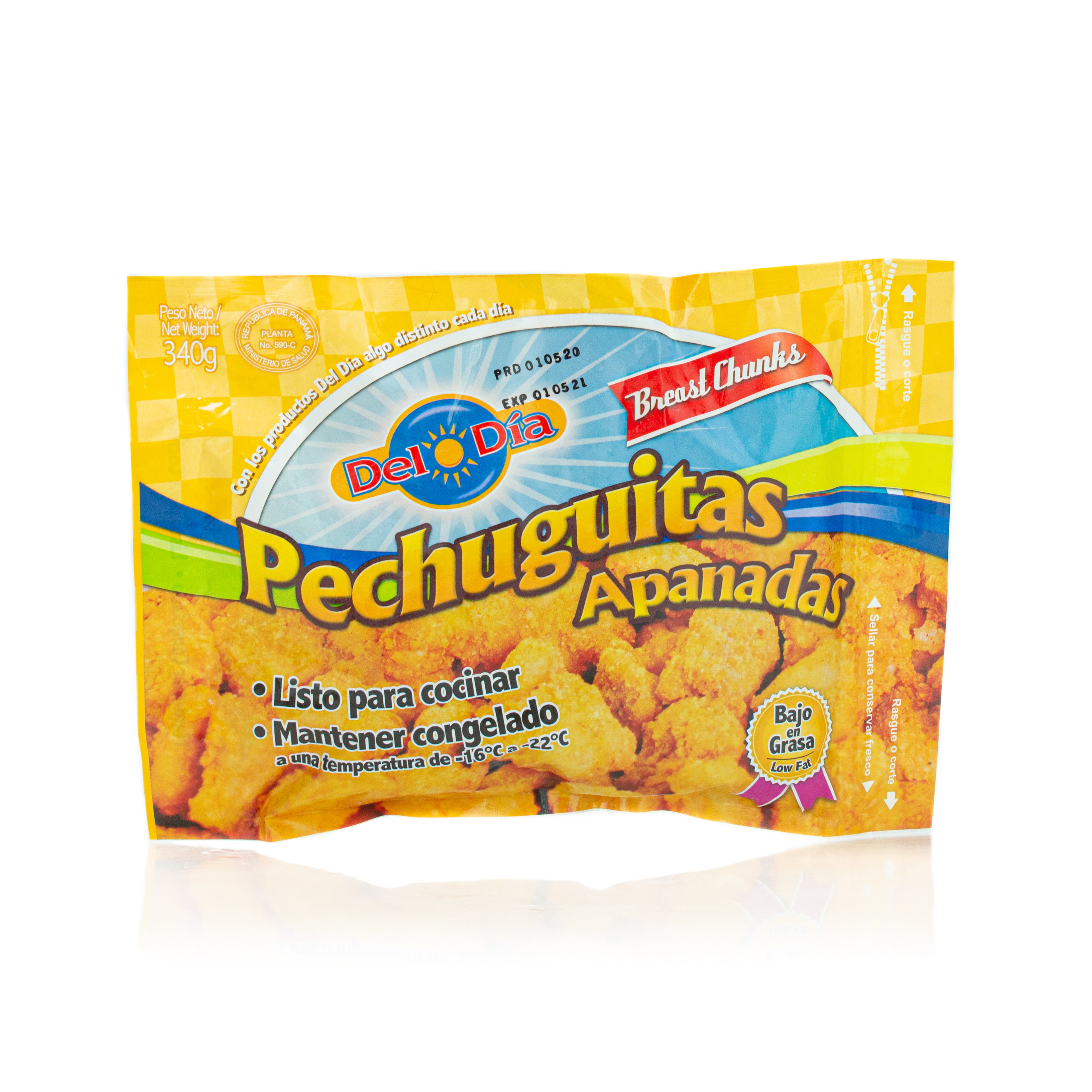 Pechuguitas de Pollo Apanadas – Productos Del Día