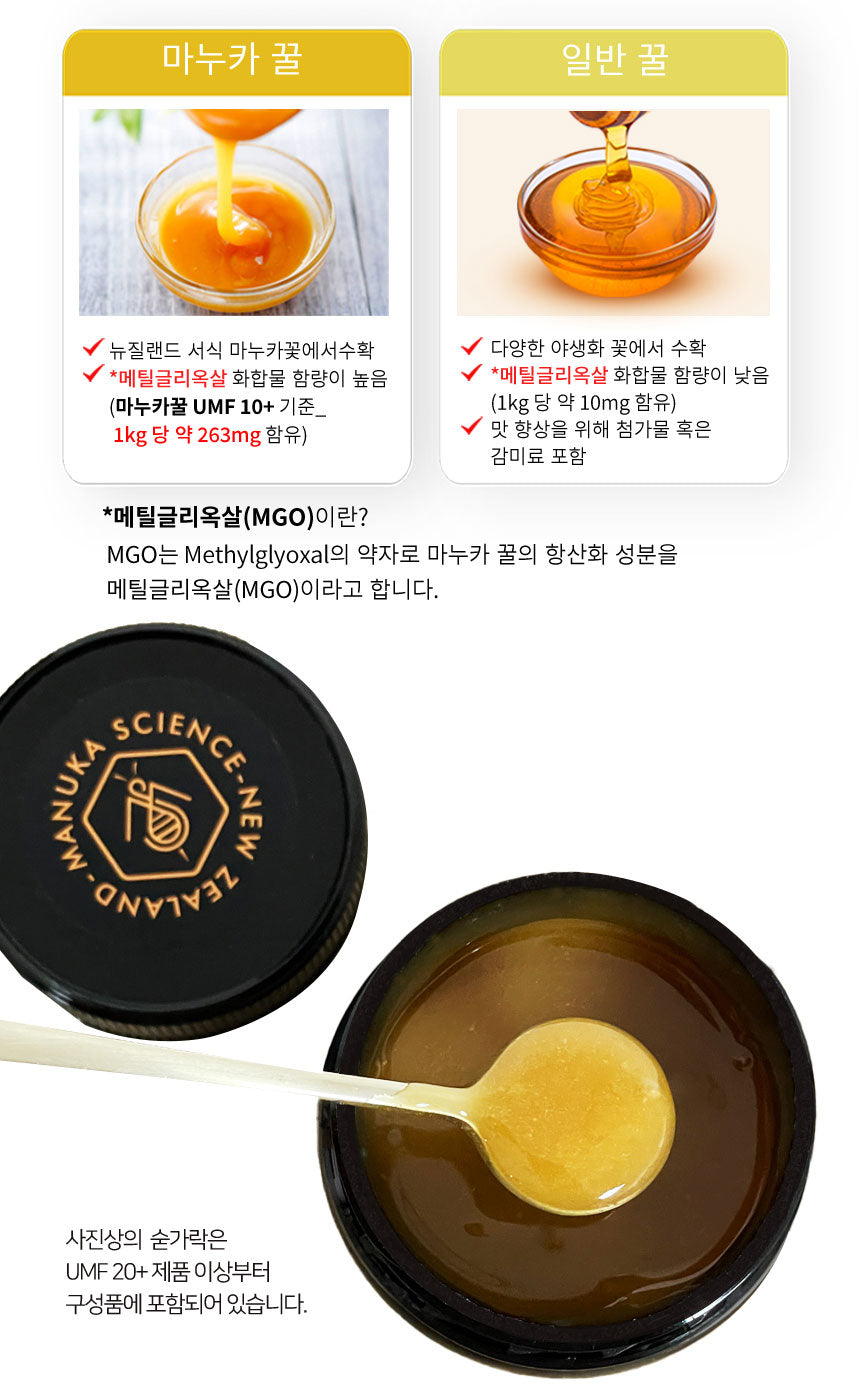 마누카 사이언스 프리미엄 마누카 블랜드 꿀 250g