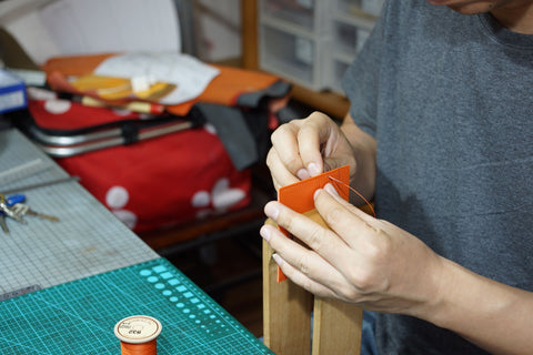 The production method of wallet adopts Hermès stitching, Hermès sewing technique