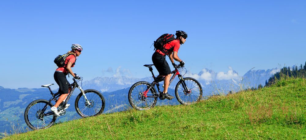 1200 km of bike trails in Kitzbühel
