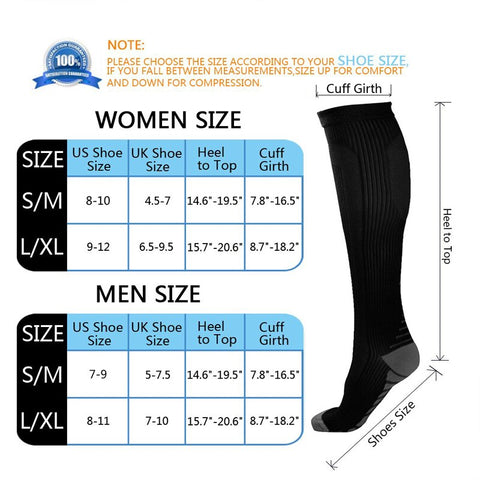 Compression Cycling Socks For Varicose Veins